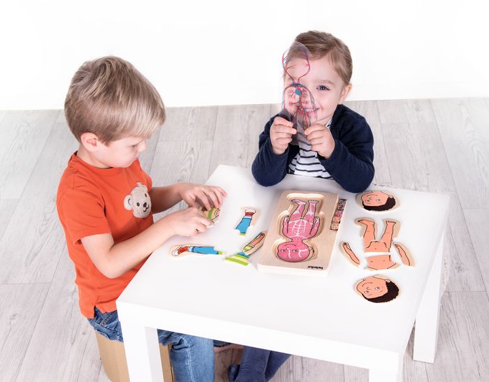 Beleduc 5-in-1 Body Puzzle